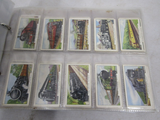 A large cigarette card collection to include many full sets dating back to the early 1920's to - Image 47 of 55