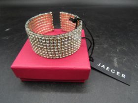 Jaeger diamante cuff bracelet