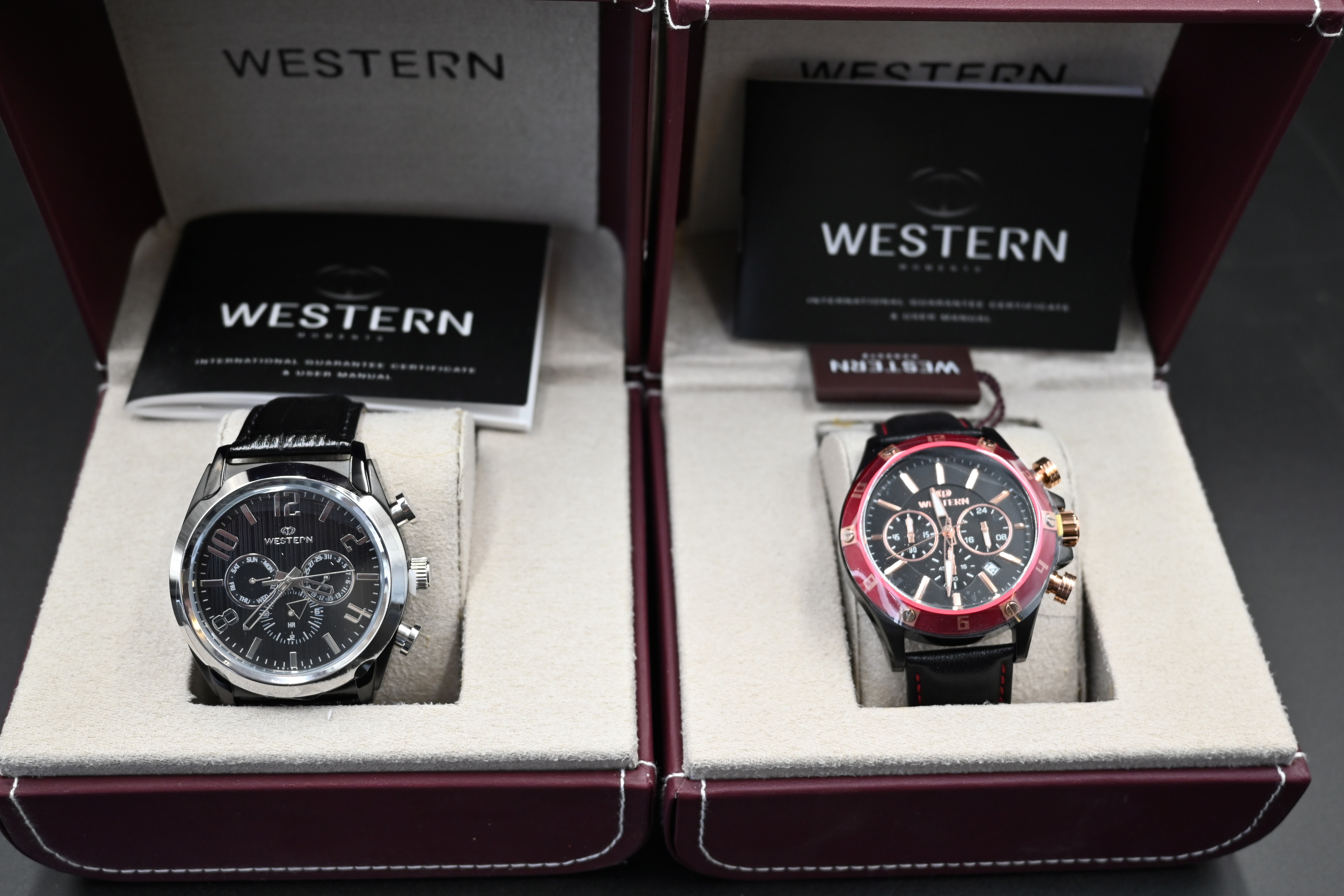 4 assorted Western Moments watches, new with tags from closing down stock, all boxed - Image 3 of 4