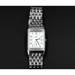 Jaeger-LeCoultre Reverso Grand Taille stainless steel gentleman's wristwatch, reference no. 270.