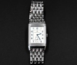 Jaeger-LeCoultre Reverso Grand Taille stainless steel gentleman's wristwatch, reference no. 270.