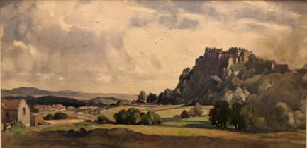 Leonard Russell Squirrell, RWS (British, 1893-1979) Sterling Castle signed lower left  'L R