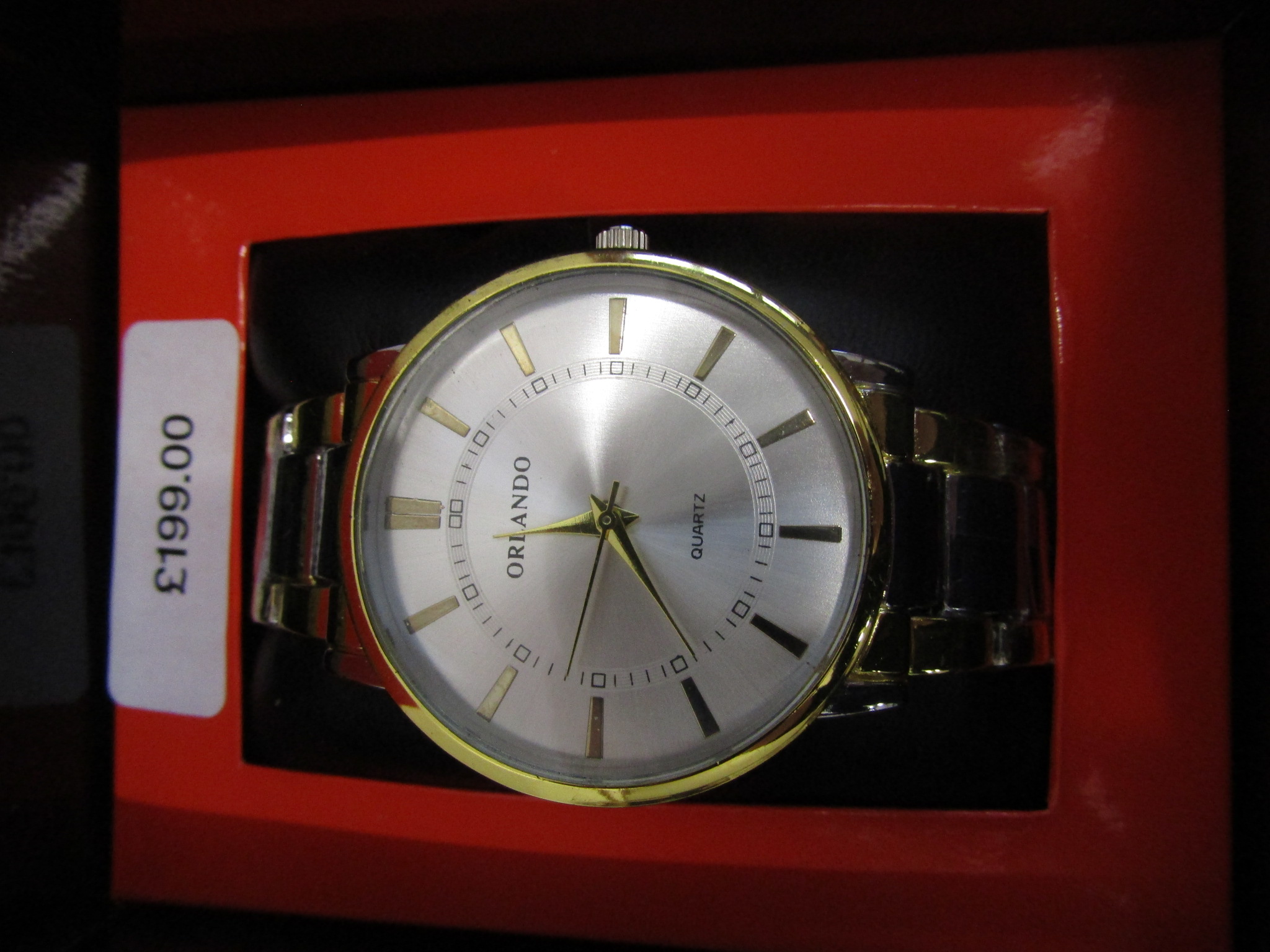 4 x Orlando men's watches new and boxed - Image 5 of 5