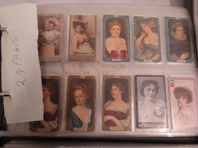 A large cigarette card collection to include many full sets dating back to the early 1920's to - Image 7 of 55