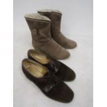 Ladies Church's shoes and K sheepskin boots