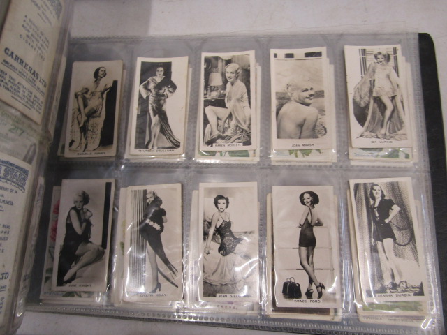 A large cigarette card collection to include many full sets dating back to the early 1920's to - Image 10 of 55