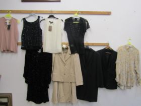 Laura Ashley clothing to include twin sets, blouses, blazers etc some new with tags