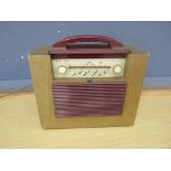 Vintage radio from a house clearance (no plug for display purposes only)