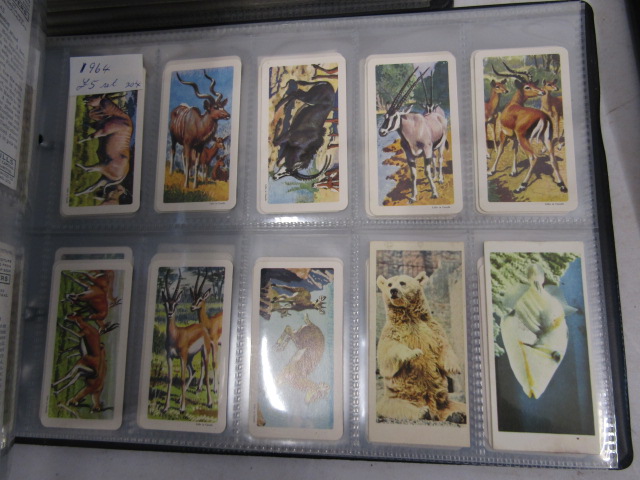 A large cigarette card collection to include many full sets dating back to the early 1920's to - Image 16 of 55