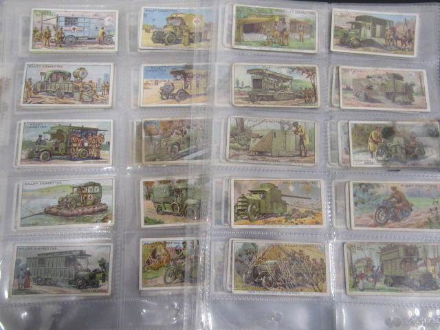 A large cigarette card collection to include many full sets dating back to the early 1920's to - Image 17 of 55