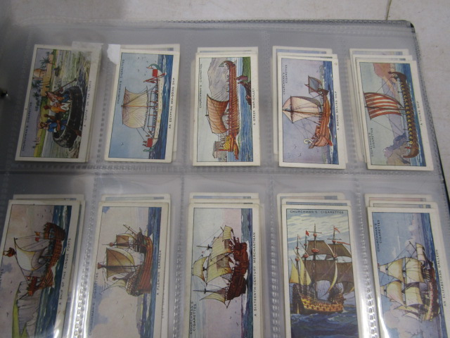 A large cigarette card collection to include many full sets dating back to the early 1920's to - Image 44 of 55