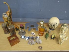 Elephant related collectables