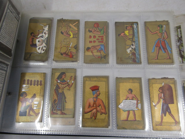 A large cigarette card collection to include many full sets dating back to the early 1920's to - Image 34 of 55