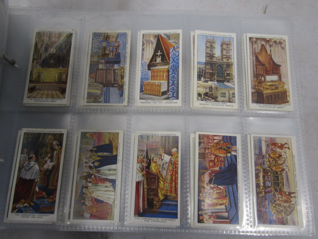 A large cigarette card collection to include many full sets dating back to the early 1920's to - Image 40 of 55