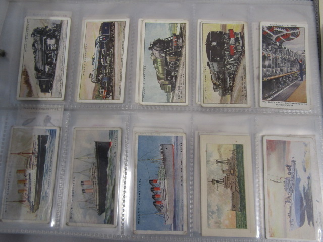 A large cigarette card collection to include many full sets dating back to the early 1920's to - Image 13 of 55