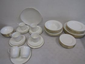 Royal Albert 'For All Seasons' part tea set and 'Val D'or' part dinner service