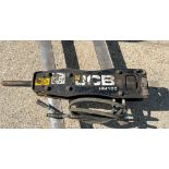 JCB mini digger hydraulic breaker attachment