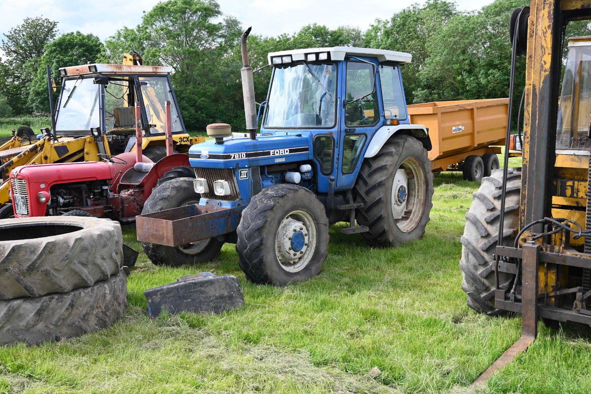 Ford 7810 tractor 4x4 120ph 7500hrs