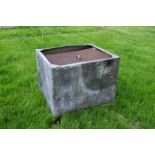 galvanised bins