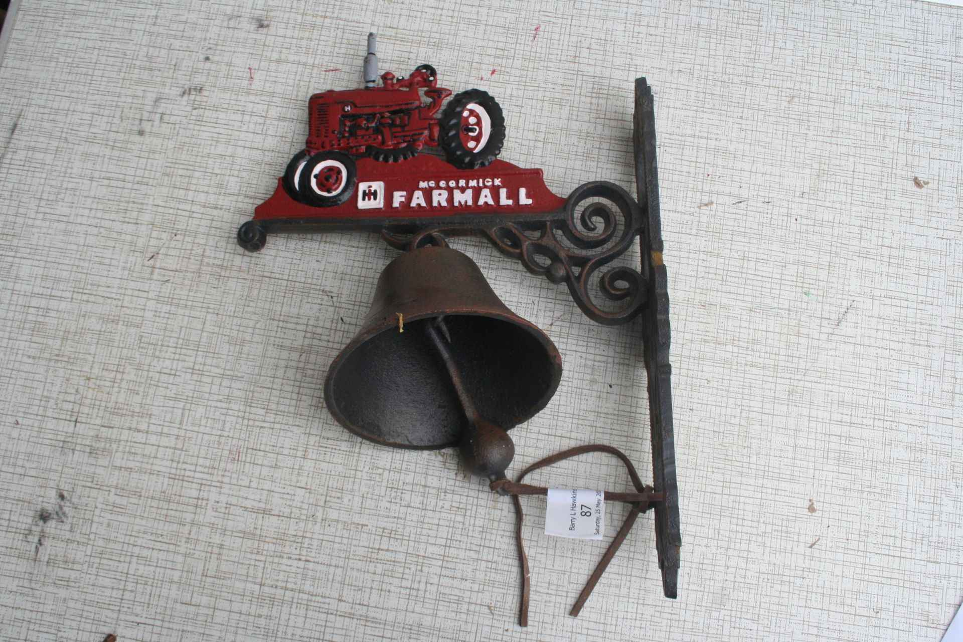 Farmall tractor bell