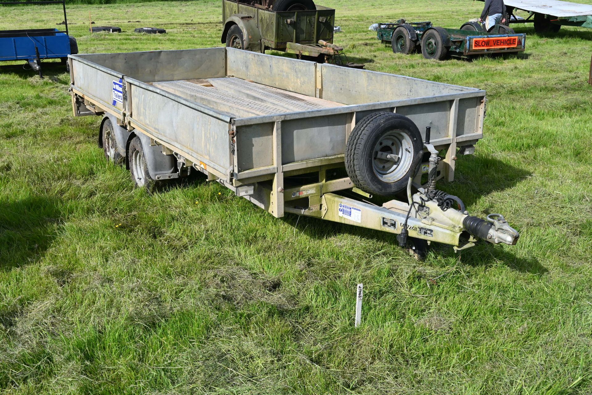 Ifor Williams Tandam LM146 trailer with ramps and sides - Image 3 of 3