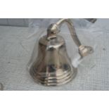 6" brassed aluminium bell
