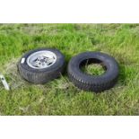 Ford Capri alloy wheel and spare typre