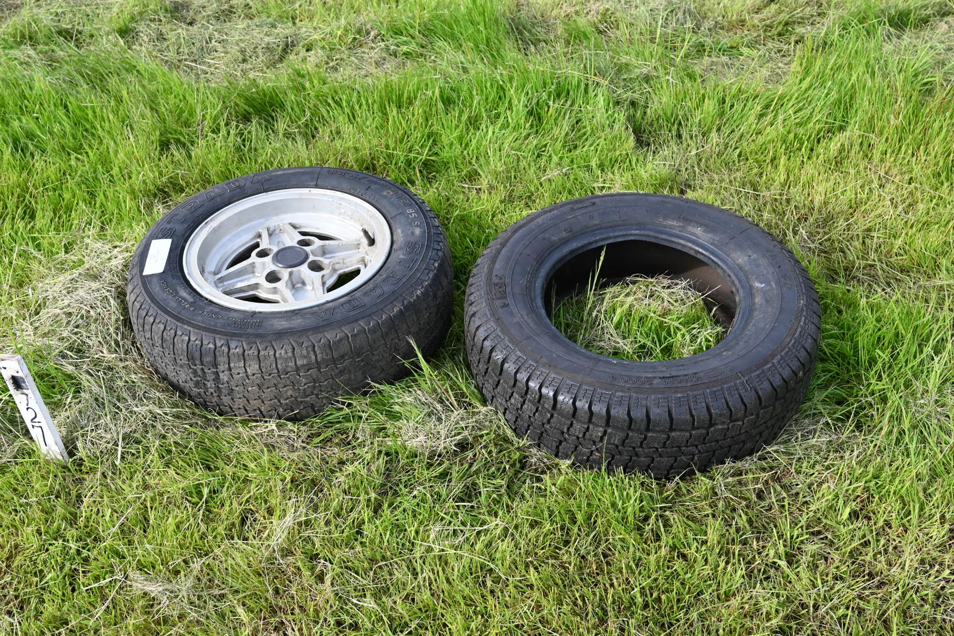 Ford Capri alloy wheel and spare typre