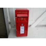 Pressed steel ER2 post box