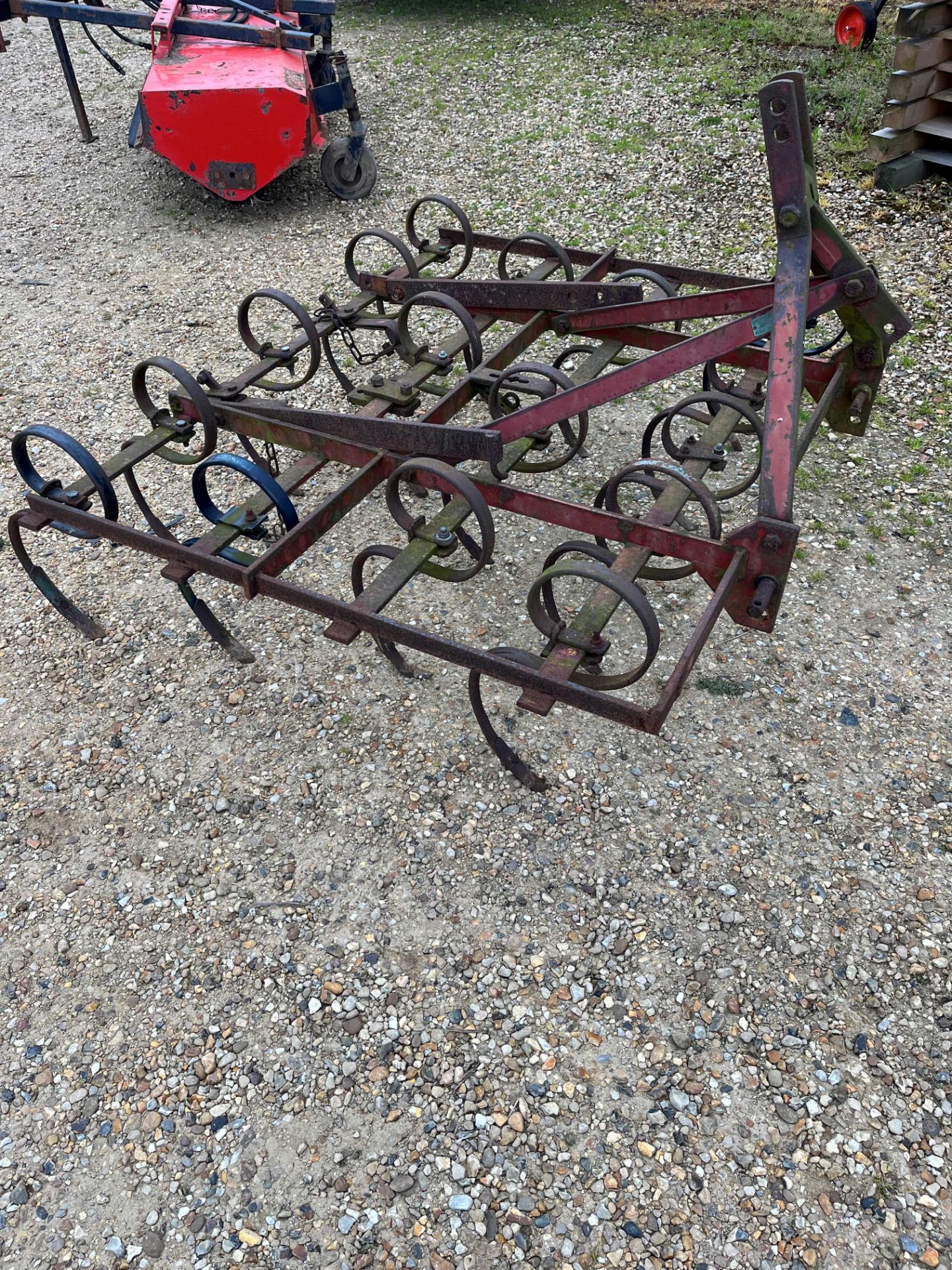 Kongskilde Triple K Spring Tine Harrow 7ft - Image 4 of 5