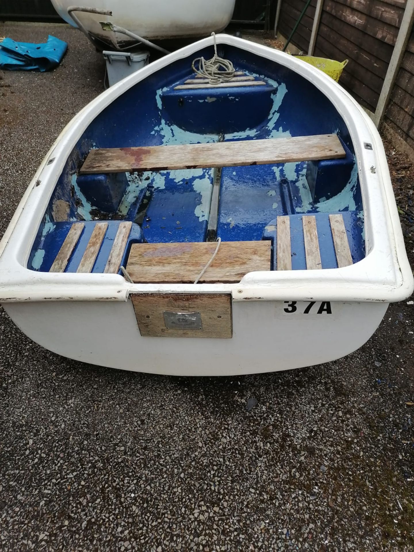 8ft x 4ft beam tender dingy - Image 2 of 2