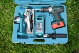 Makita 18v combi set