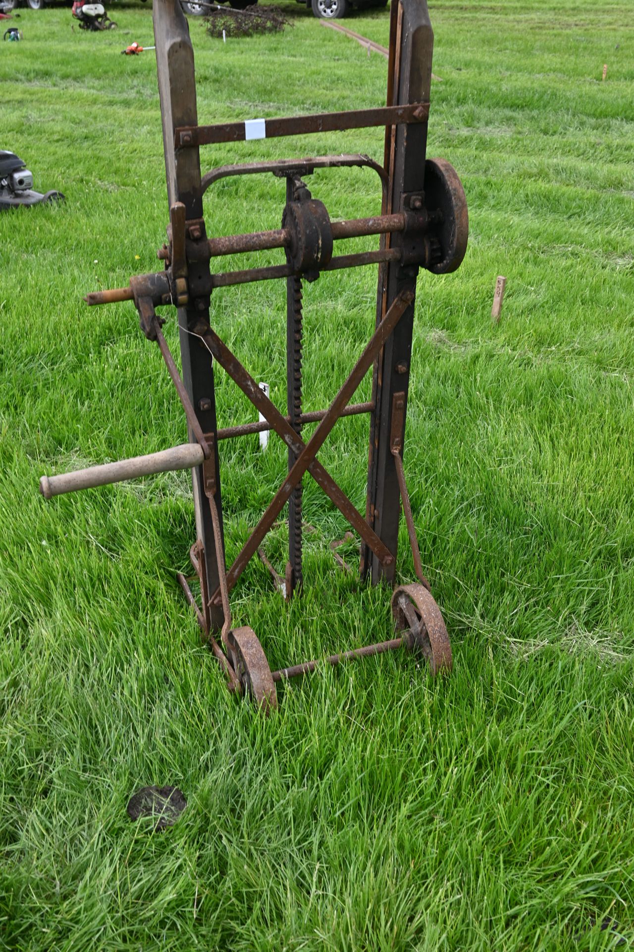 Vintage sack lift trolly