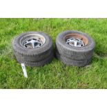 Ford steel wheels x4