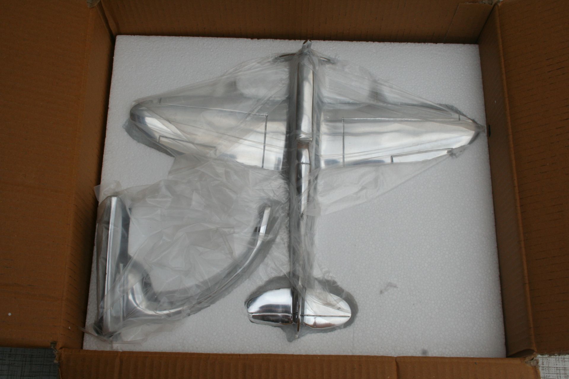 Aluminium spitfire model