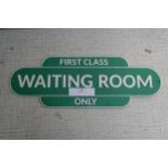 Waiting room sign