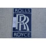 Rolls Royce wall plaque