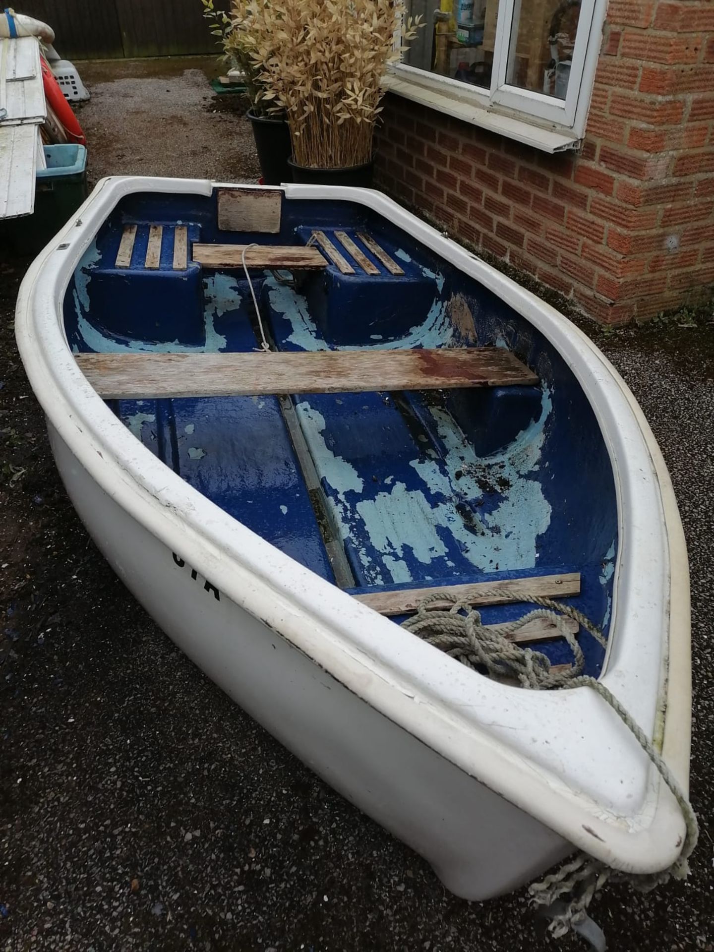 8ft x 4ft beam tender dingy