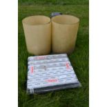 4 x Drain Covers & 2 x Fibreglass Drain Risers (New)