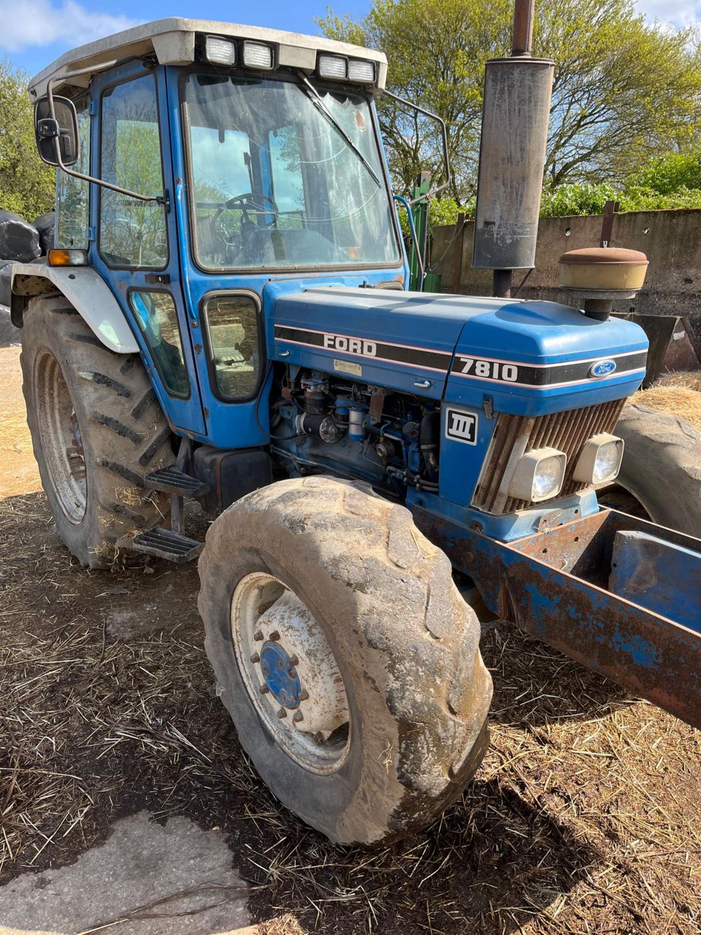 Ford 7810 tractor 4x4 120ph 7500hrs - Image 2 of 5