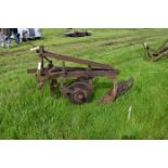 Ferguson two furrow offset non reversible plough