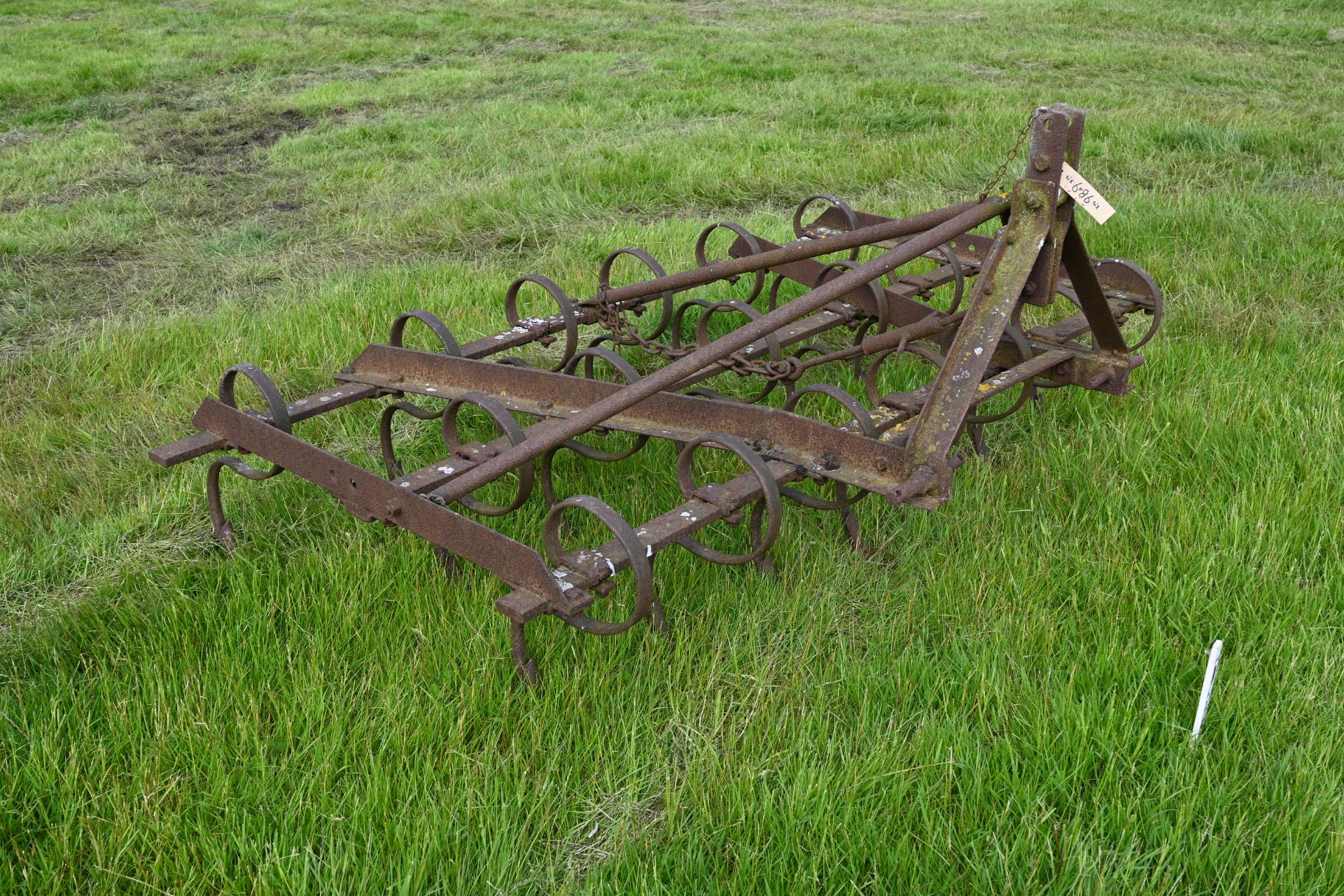 Spring tine drag with 18 tines 2-5metre