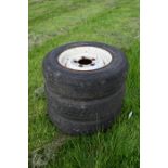 3x Landrover wheels with tyres