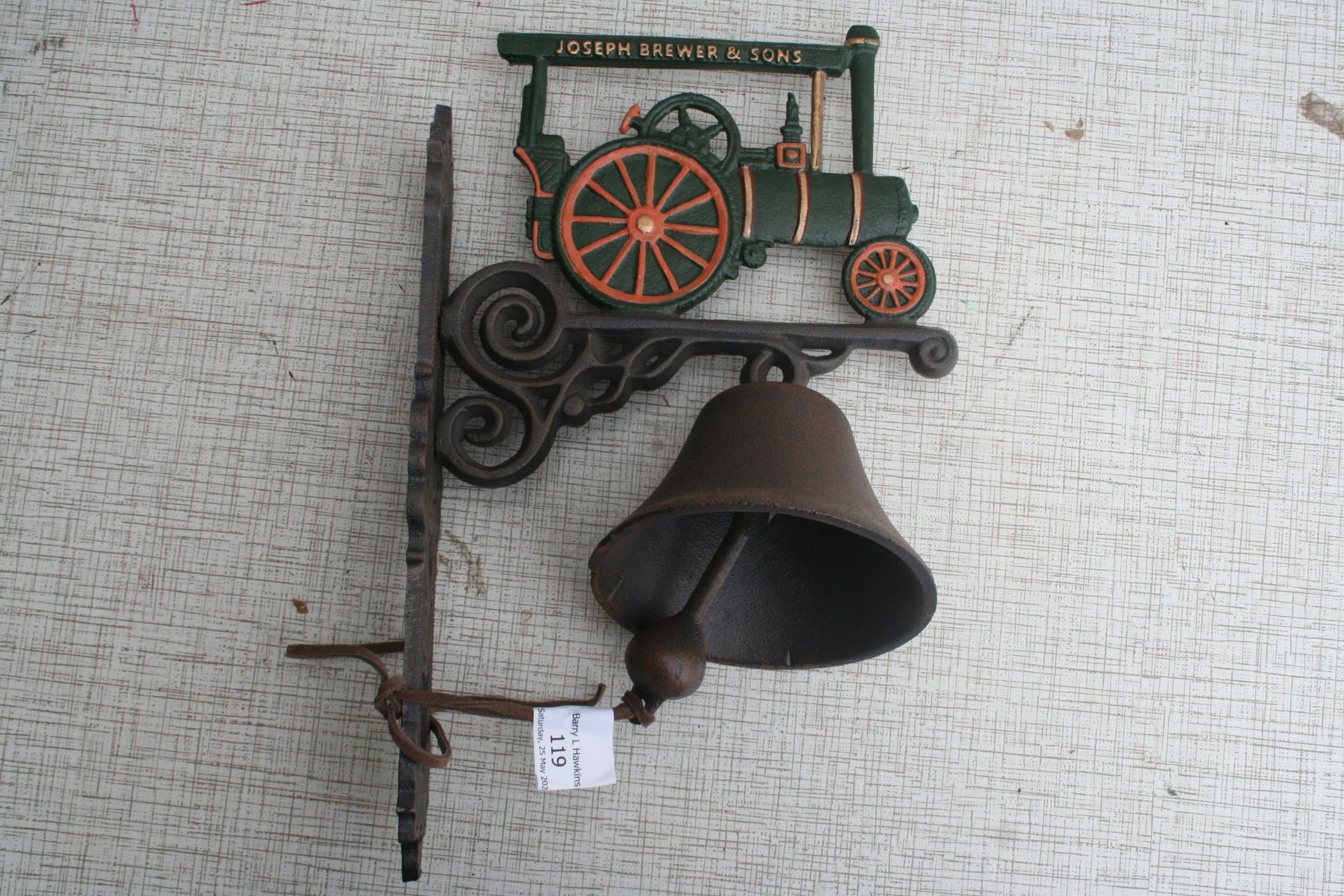 Traction engine bell