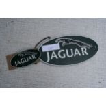 2 jaguar plaques