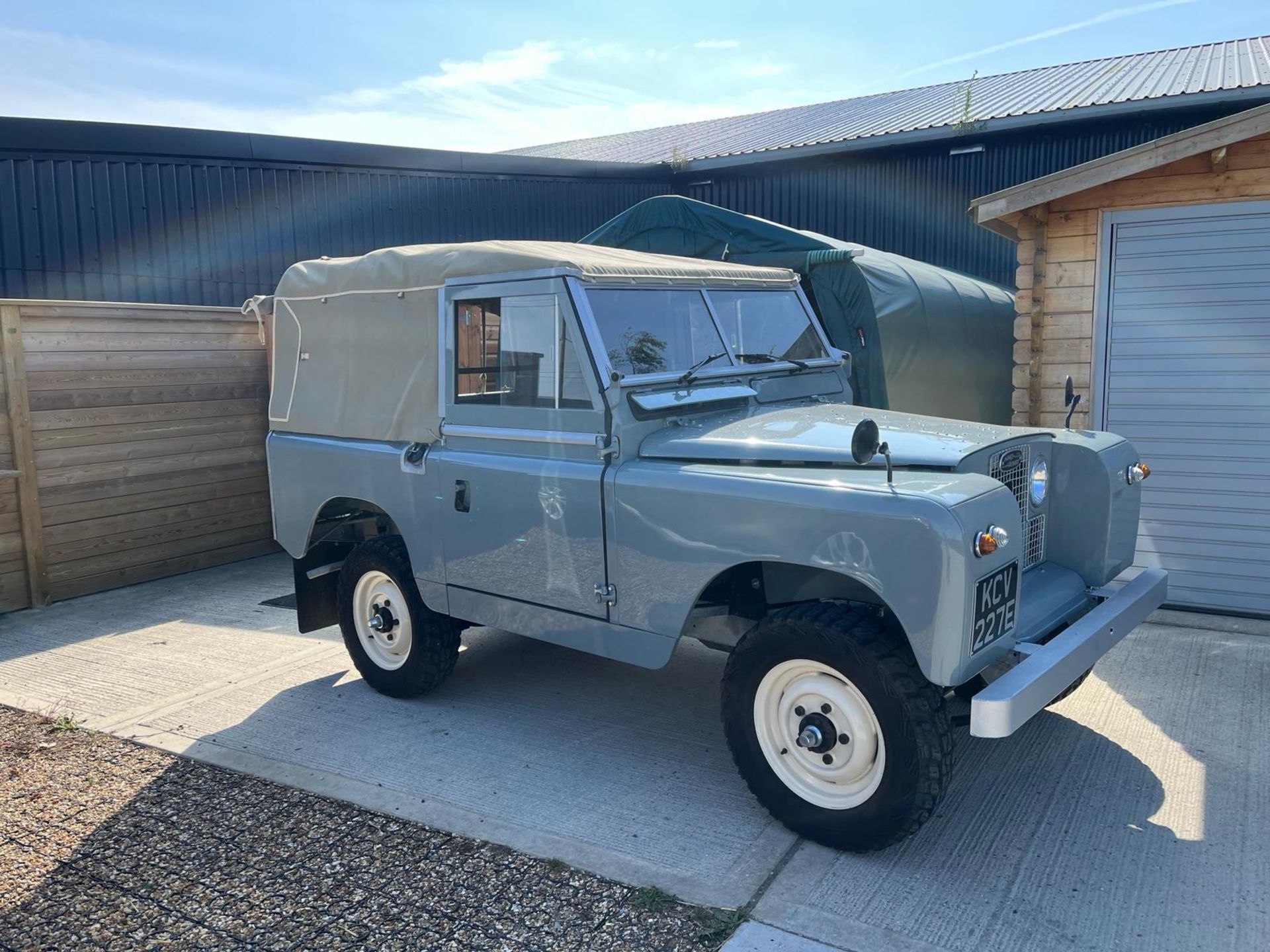 1967 Land Rover 88 Series IIA, this historic vehicle has been professionally restored from the