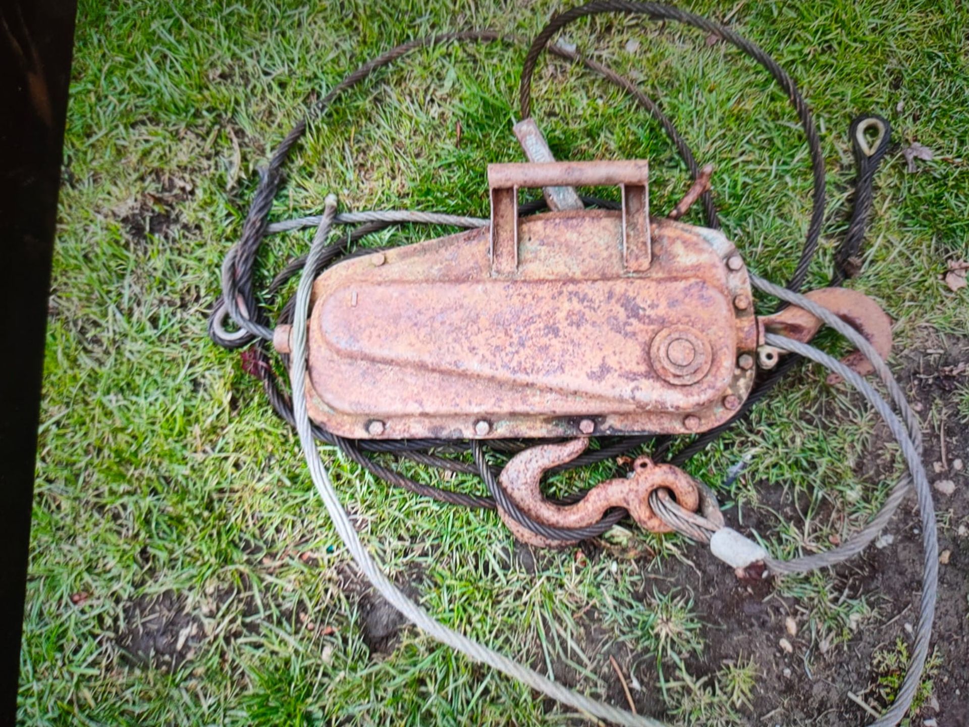 Tirfor rope winch