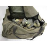 6 Duck decoys in a bag plastic