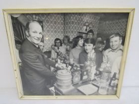 Boxing champion Henry Cooper framed photograph