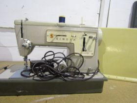vintage Singer sewing machine (no plug)